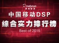 中国主流移动DSP综合实力排行榜出炉 品友移动DSP蝉联第一