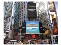 中国网形象广告亮相美国纽约时代广场