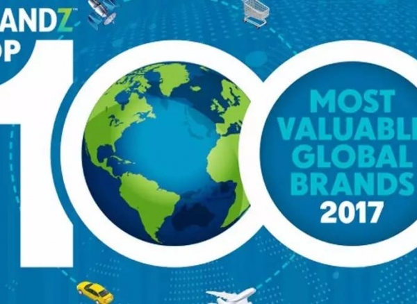2018年BrandZ全球最具价值品牌100强排行榜（附完整名单）